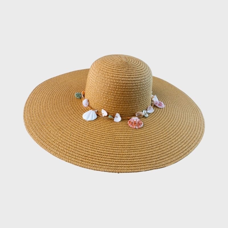 Shell Straw Hat