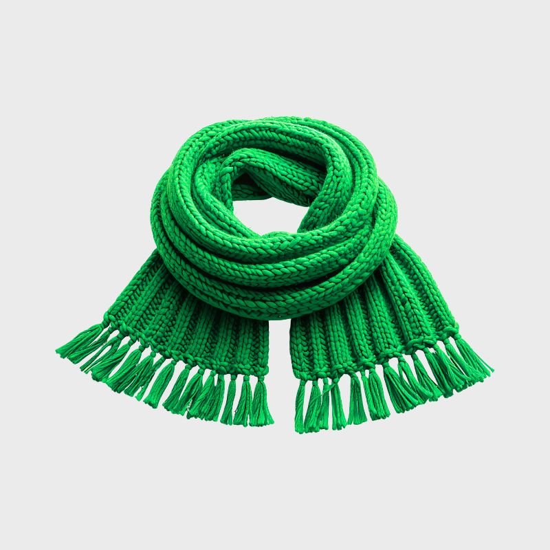 Chunky Knitted Scarf